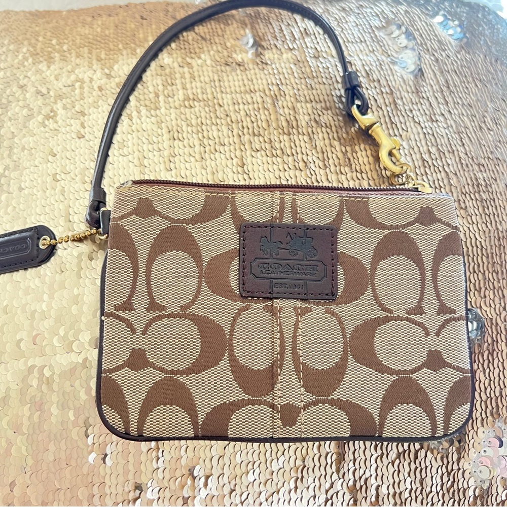 Coach wristlet.